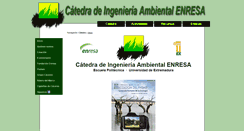 Desktop Screenshot of catedraia.unex.es