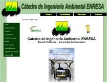 Tablet Screenshot of catedraia.unex.es